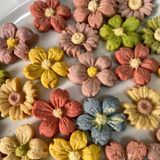 Chicken and cheese florets